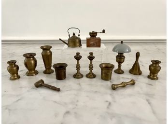 Vintage Brass Miniature Collection