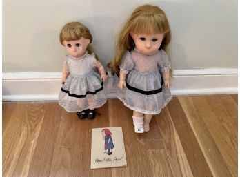 Two 'Poor Pitiful Pearl' Dolls & Booklet (1958) Created By William Steig