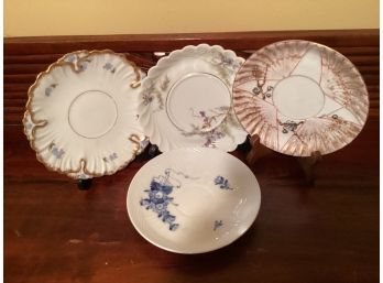 Assorted Lot Of Vintage European Porcelain Saucers (No Cups)