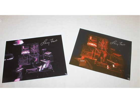 Two Original Autographed Copies Of Larry Fast  - Both Numbered 9/50