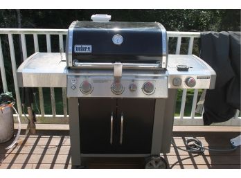 Weber Genesis II Special Edition Natural Gas Grill With Cover And Utensils