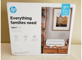 New Sealed HP ENVY 6055 All In One Wireless Printer