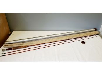 Beautiful Beaverkill 8 Foot Fly Fishing Rod No 4237 - Includes Extra Top Pole - No Reel