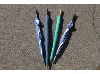 Group Of Four Umbrellas