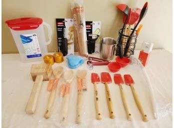 Kitchen Tool & Gadget Assortment - Many Le Creuset, Silpat, OXO And More