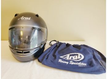 ARAI Racing Specialties Full Face Motorcycle Helmet Signet GTR Size Medium 7-7 1/8 - Made In Japan
