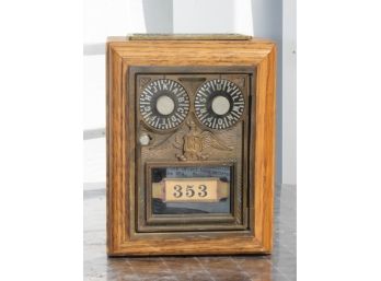 Vintage Limited-Edition Post-Office Mailbox Bank