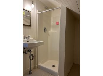 A Fiberglass Shower Stall - 3rd Floor