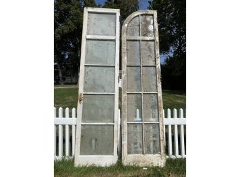 2 Vintage Doors From Crawl Space Under Porch!