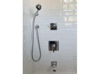 Kohler Pinstripe Shower Faucet Polished Chrome(Bath 2-4)