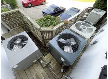 Five(5) HVAC Condensers