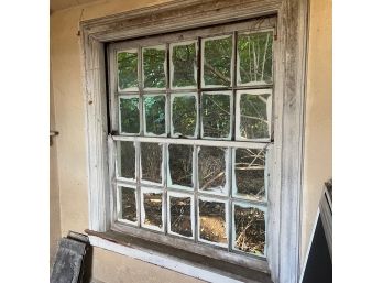 A Pair Of 10/10 Double Hung Wood Windows - Cottage