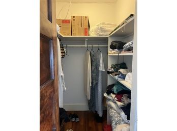 A Collection Of Closet Shelves, Rods And Hooks - 2nd Floor