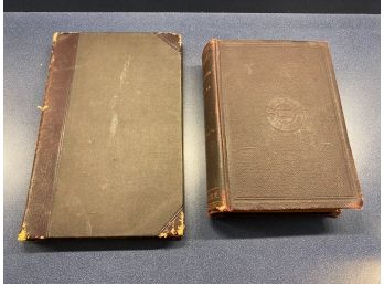 19th Century Early Medical Books. 1880 Midwifery Textbook And 1889 German Medical Book.