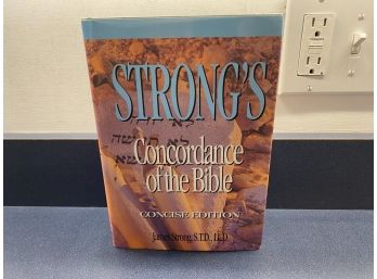 Strong's Concordance Of The Bible. Concise Edition James Strong. 749 Pg Hard Cover Book.