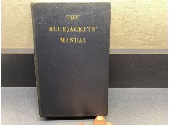 The Bluejackets' Manual. United States Navy. 641 Page Illustrated Hard Cover Book Published In 1961.