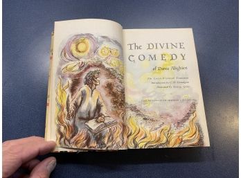 The Divine Comedy Of Dante Alighieri. 625 Page Illustrated Hard Cover Book Published In 1944.
