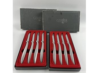 A Set Of 8 Gerber Steak Knives - Superior Quality