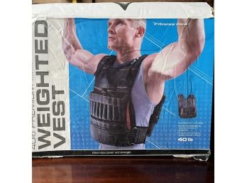 Fitness Gear Weighted Vest - 40lbs