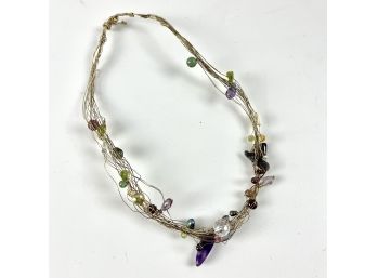 A Handcrafted Varied Gemstone 13' Choker - By Multifaceted