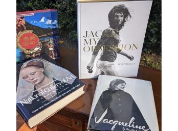 A Group Of Coffee Table Books Including - Jackie, My Obsession