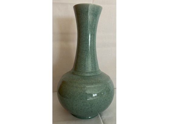 Large Green Pottery Vessel