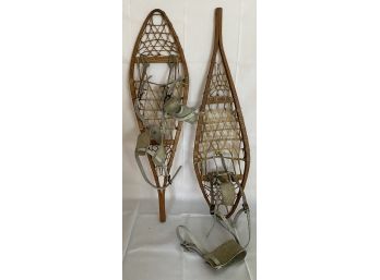 Pair Of Vintage Snow Shoes