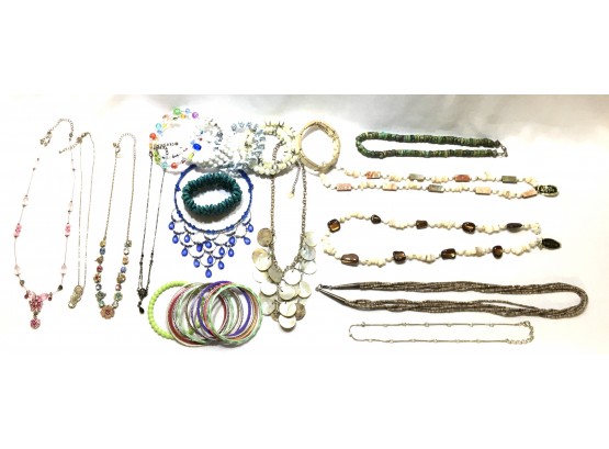 Grouping Of Costume Jewelry - 28 Pieces