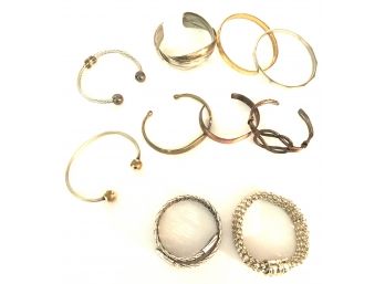 Mixed Metal Bracelet Collection