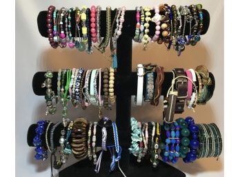 Large Grouping Of Assorted Bracelets