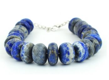 406ct Genuine Lapis Lazuli Bracelet