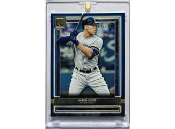 Aaron Judge 2020 Topps Museum Collection Blue Parallel SP /199