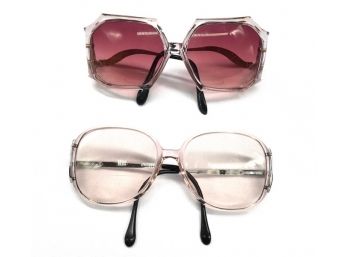2 Pairs Of Vintage Ladies' Glasses