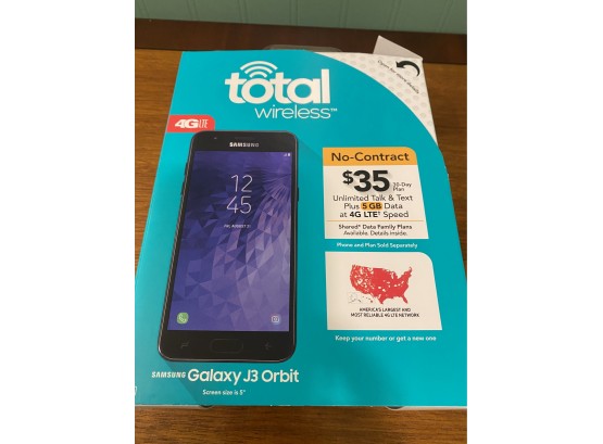 Total Wireless Samsung Galaxy J3 Orbit Cell Phone