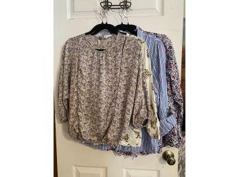 Lot Of Womens Shirts Sienna Sky, Jane And Delancey, Tommy Hilfiger, Beachlunch Lounge