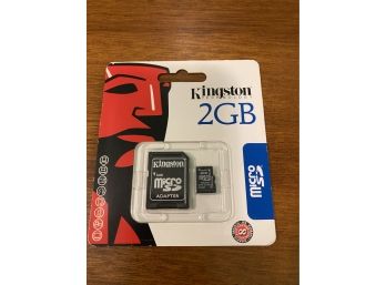 Kingston Micro SD Card New In The Package 2gb