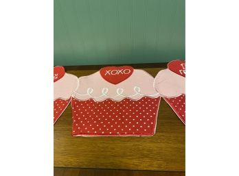 Valentines Day Cupcake Table Runner Or Wall Decoration