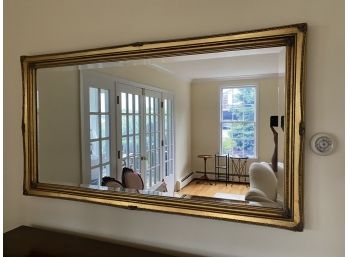 Beautiful Gold Framed Beveled Mirror