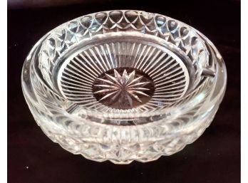 Substantial Vintage Waterford Crystal Heavy Ashtray