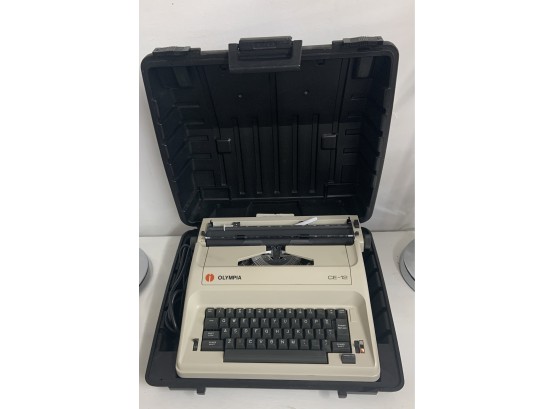 Olympia CE-12 Electric Typewriter And Case