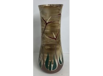 Decorative Hand Painted Vase SIGNED AND NUMBERED
