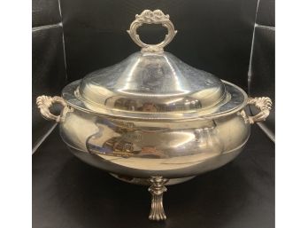 Vintage F.B. Rogers Silver Co Silver Platted Soup Tureen