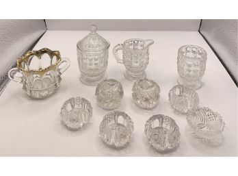 Lot Of Miniature Glassware