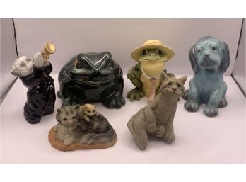 Lot Of Cute Animal Figurines