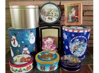 10 Collectable Vintage Tins