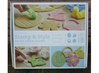 Willams-Sonoma - Easter Cookie Cutters Stamp & Style Set
