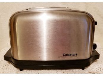 Cuisinart Classic Style Electronic Toaster  Tested & Works