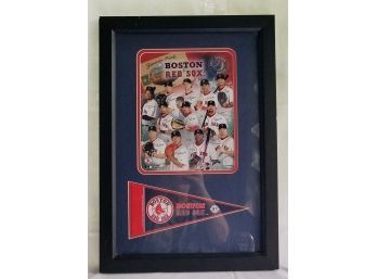 Boston Red Sox Team Picture 2007 Season Fenway Park Doubled Framed