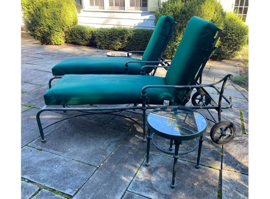 Kettler Outdoor Loungers And Side Tables