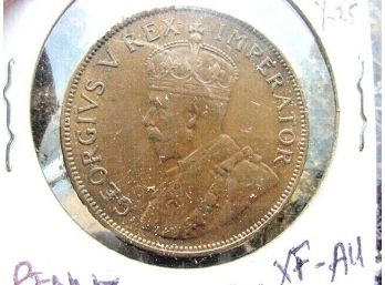 1934  South Africa  Penny  XF